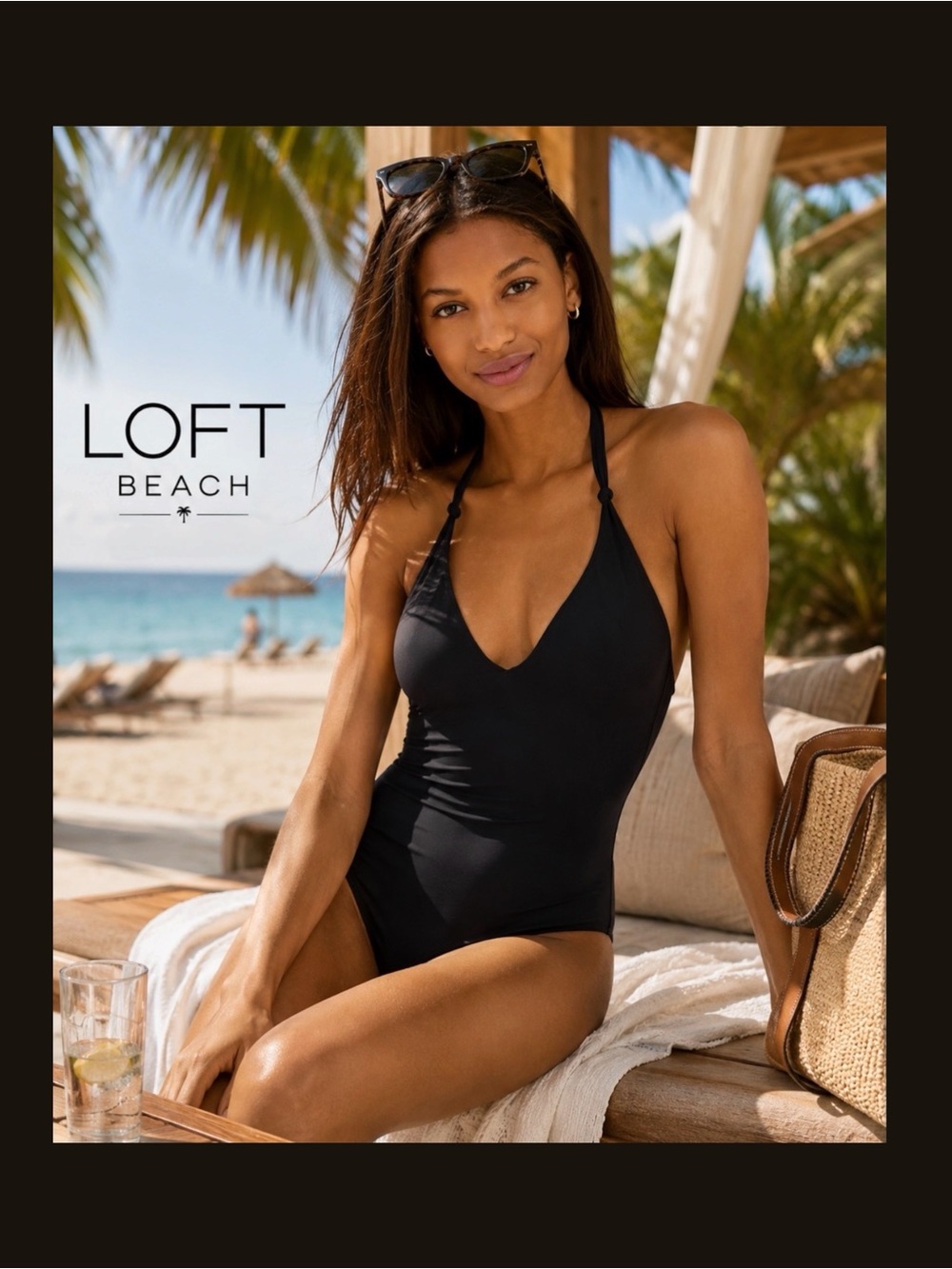 LOFT Beach Plunge One Piece m
Medium Large Swimsuit - Picture 1 of 8
